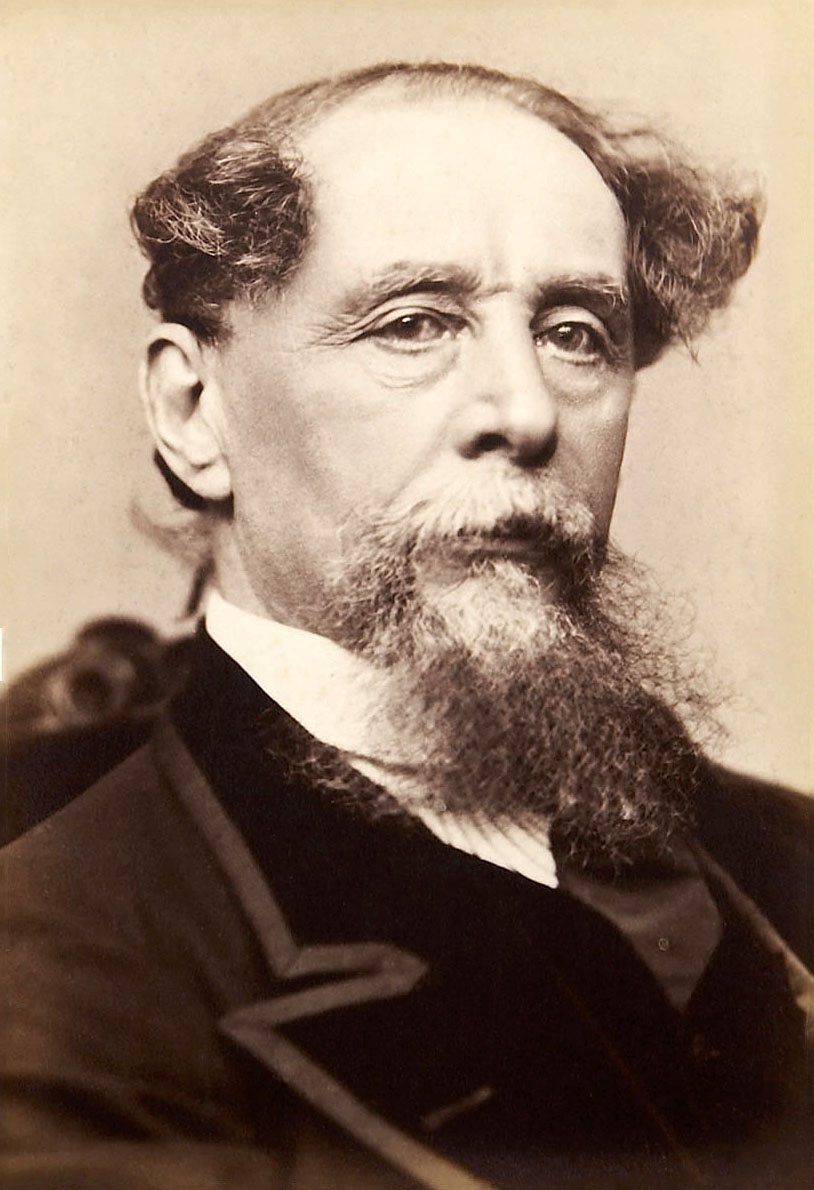 Charles Dickens' portrait