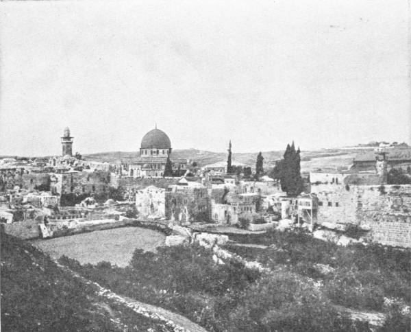 JERUSALEM, SHOWING THE MOSQUE OF OMAR